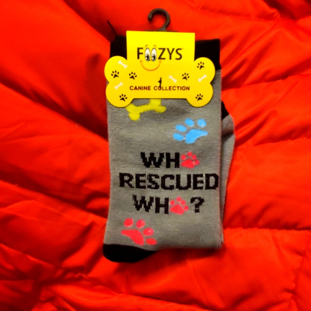 WHO RESCUED WHO SOCKS π π π¦ - Picture 3 of 5